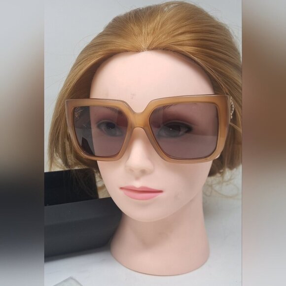 NWT Gucci Women's Sunglasses Horsebit Oversized Square GG3713/S 56mm 56-17-120 - Picture 6 of 16